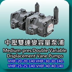 VHIF series medium pressure vane pump