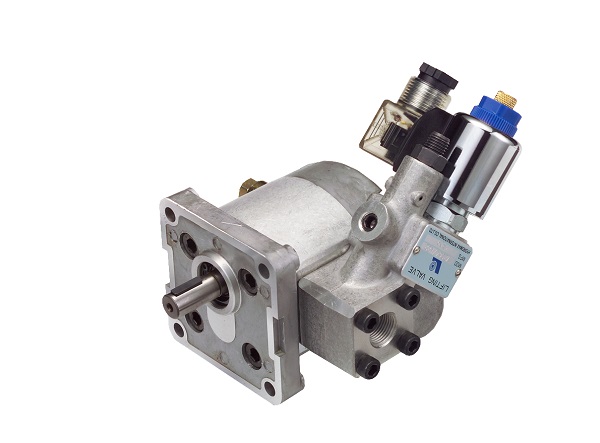 Sunhong gear pump with lift valve PR2+V2064